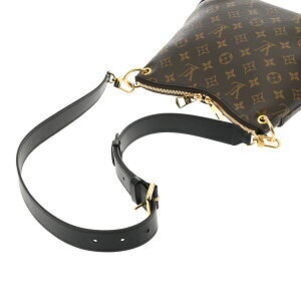 Louis Vuitton Monogram Odeon NM Noir Black Canvas Shoulder Bag - Picture 3 of 7